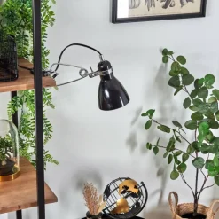 hofstein lampe â clipper Brienz Chrome, Noir, 1 lumière