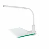Luminaires Eglo lampe â clipper Eglo LAROA LED Blanc, 1 lumière* Lampes À Poser