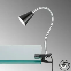 FHL easy lampe â clipper FHL-easy Zirbel LED Noir, 1 lumière* Lampes À Poser
