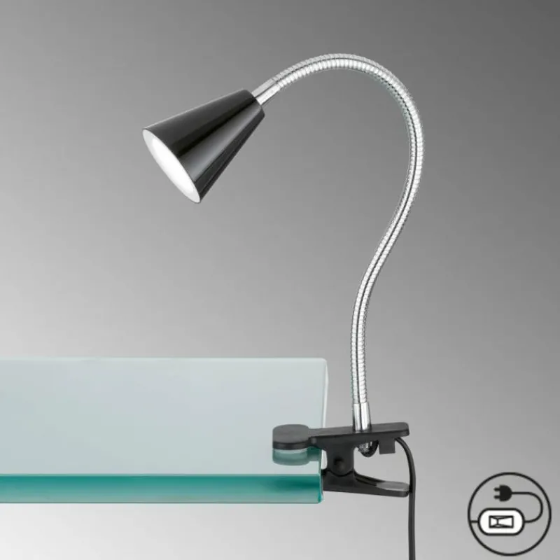 FHL easy lampe â clipper FHL-easy Zirbel LED Noir, 1 lumière* Lampes À Poser