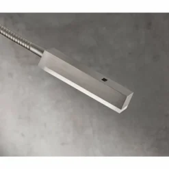 Luminaires Fischer & Honsel lampe â clipper Fischer & Honsel Raik LED Nickel mat, 1 lumière, Détecteur de mouvement* Éclairage Led