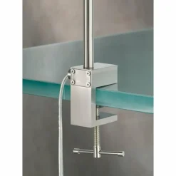 Luminaires Fischer & Honsel lampe â clipper Fischer & Honsel Raik LED Nickel mat, 1 lumière, Détecteur de mouvement* Éclairage Led