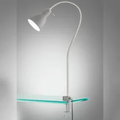 Luminaires Fischer & Honsel lampe â clipper Fischer-Honsel Lolland Gris, 1 lumière* Lampes À Poser