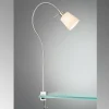 Lampes En Tissu-Luminaires Fischer & Honsel lampe â clipper Fischer-Honsel Jam Nickel mat, 1 lumière