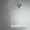 Lampes En Tissu-Luminaires Fischer & Honsel lampe â clipper Fischer-Honsel Jam Nickel mat, 1 lumière