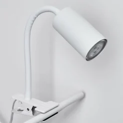 Luminaires Scandinaves-hofstein lampe â clipper Javel Blanc, 1 lumière