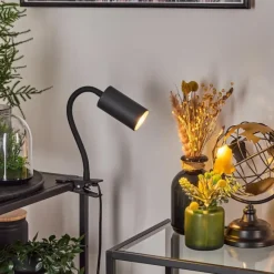 Luminaires Scandinaves-hofstein lampe â clipper Javel Noir, 1 lumière