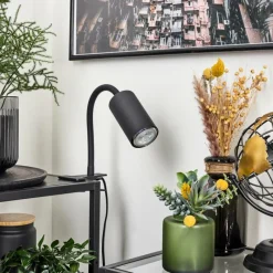 Luminaires Scandinaves-hofstein lampe â clipper Javel Noir, 1 lumière