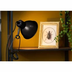 Luminaires Lucide lampe â clipper Lucide MOYS Noir, 1 lumière* Lampes À Poser