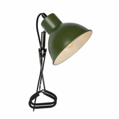 Luminaires Lucide lampe â clipper Lucide MOYS Vert, 1 lumière* Lampes À Poser