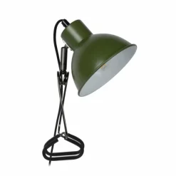 Luminaires Lucide lampe â clipper Lucide MOYS Vert, 1 lumière* Lampes À Poser