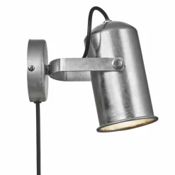 Luminaires Scandinaves-Luminaires Nordlux lampe â clipper Nordlux PORTER Argenté, 1 lumière