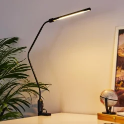 hofstein lampe â clipper Winnipeg LED Noir, 1 lumière* Lampes À Poser