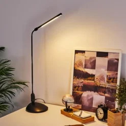hofstein lampe â clipper Winnipeg LED Noir, 1 lumière* Lampes À Poser