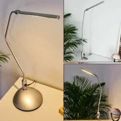 hofstein lampe â clipper Winnipeg LED Argenté, 1 lumière* Lampes À Poser