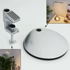 hofstein lampe â clipper Winnipeg LED Argenté, 1 lumière* Lampes À Poser