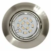 Luminaires Eglo Lampe à encastrer Eglo PENETO Nickel mat, 1 lumière* Luminaires Encastrés