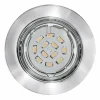 Luminaires Eglo Lampe à encastrer Eglo PENETO Chrome, 3 lumières* Luminaires Encastrés