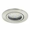Luminaires Eglo Lampe à encastrer Eglo TEDO Nickel mat, 1 lumière* Luminaires Encastrés