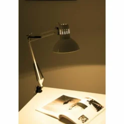 Luminaires Brilliant Lampe à pince Brilliant Hobby Blanc, 1 lumière* Lampes À Poser