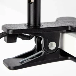 Lampes Vintages & Rétros-Luminaires Brilliant Lampe à pince Brilliant Manama Bois foncé, Noir, 1 lumière