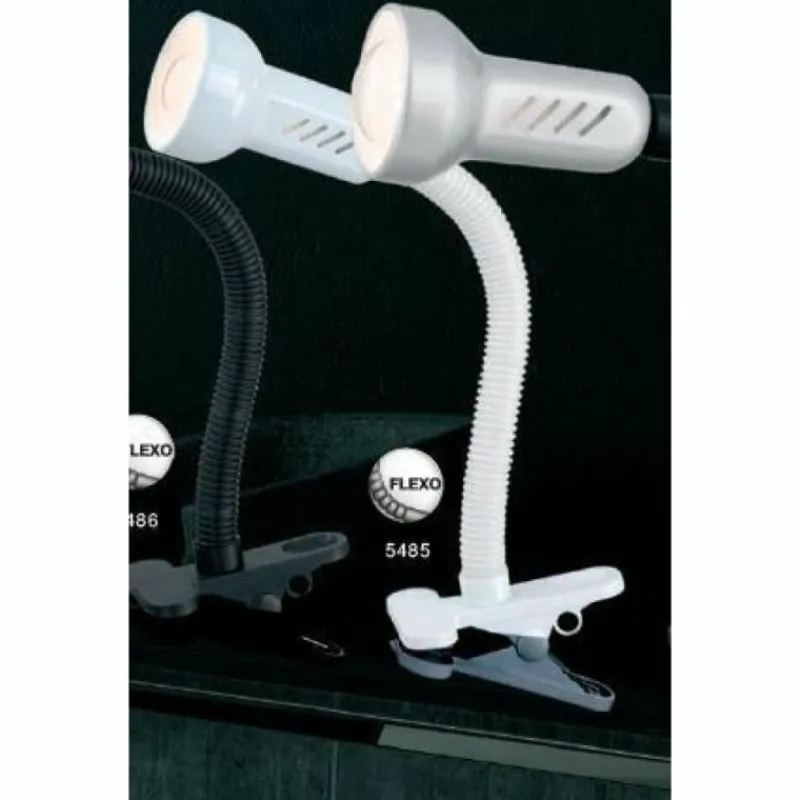 Luminaires Globo Lighting Lampe à pince Globo PRACTICA Blanc, 1 lumière* Lampes À Poser