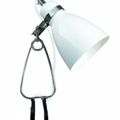 Luminaires Scandinaves-Luminaires Nordlux Lampe à pince Nordlux CYCLONE Blanc, 1 lumière