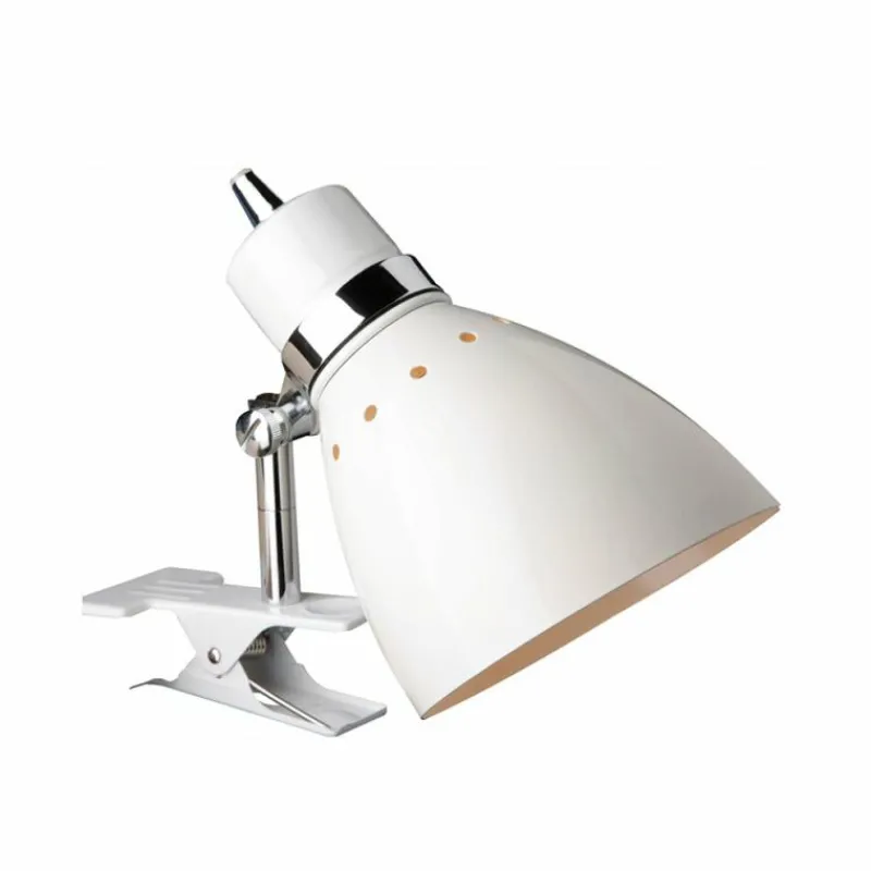 Luminaires Steinhauer Lampe à pince Steinhauer Spring Blanc, 1 lumière* Spots Et Projecteurs