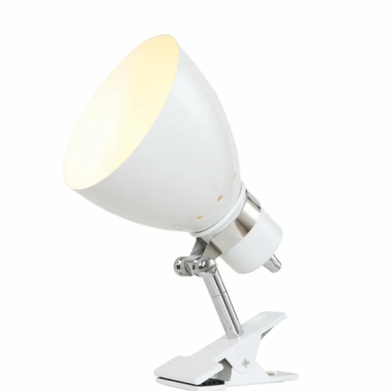 Luminaires Steinhauer Lampe à pince Steinhauer Spring Blanc, 1 lumière* Spots Et Projecteurs