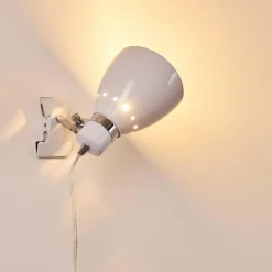 hofstein Lampe à pince Stranderott Blanc, 1 lumière