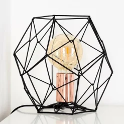 Lampes Vintages & Rétros-hofstein Lampe à poser Albion Cuivre, 1 lumière