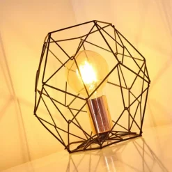 Lampes Vintages & Rétros-hofstein Lampe à poser Albion Cuivre, 1 lumière