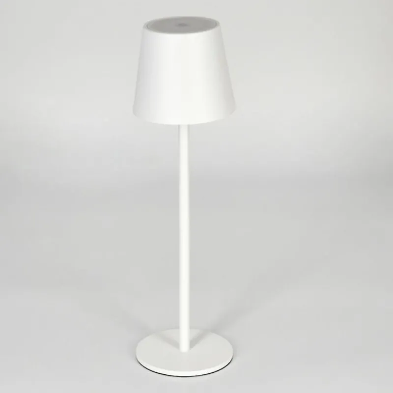 hofstein Lampe à poser Allen LED Blanc, 1 lumière