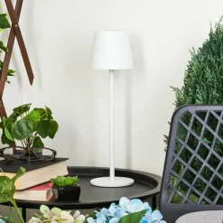 hofstein Lampe à poser Allen LED Blanc, 1 lumière