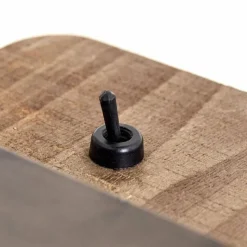 Luminaires Rustiques-hofstein Lampe à poser Anvik Brun, Gris, Rouille, 1 lumière