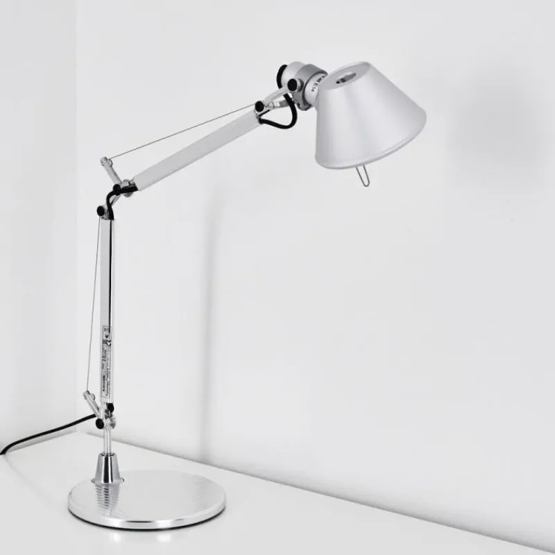Lampe Design-Luminaires Artemide Lampe à poser Artemide TOLOMEO MICRO Aluminium, 1 lumière