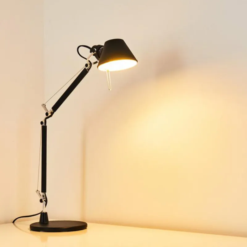 Lampe Design-Luminaires Artemide Lampe à poser Artemide TOLOMEO MICRO Noir, 1 lumière