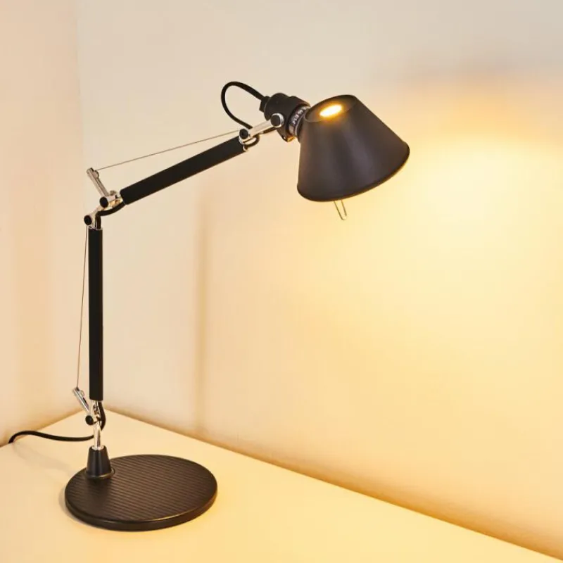 Lampe Design-Luminaires Artemide Lampe à poser Artemide TOLOMEO MICRO Noir, 1 lumière