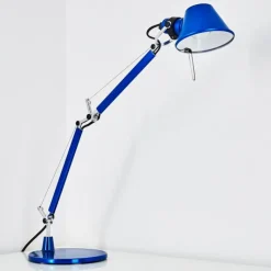 Lampe Design-Luminaires Artemide Lampe à poser Artemide TOLOMEO MICRO Bleu, 1 lumière