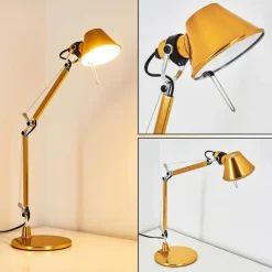 Lampe Design-Luminaires Artemide Lampe à poser Artemide TOLOMEO MICRO Jaune, 1 lumière, Changeur de couleurs