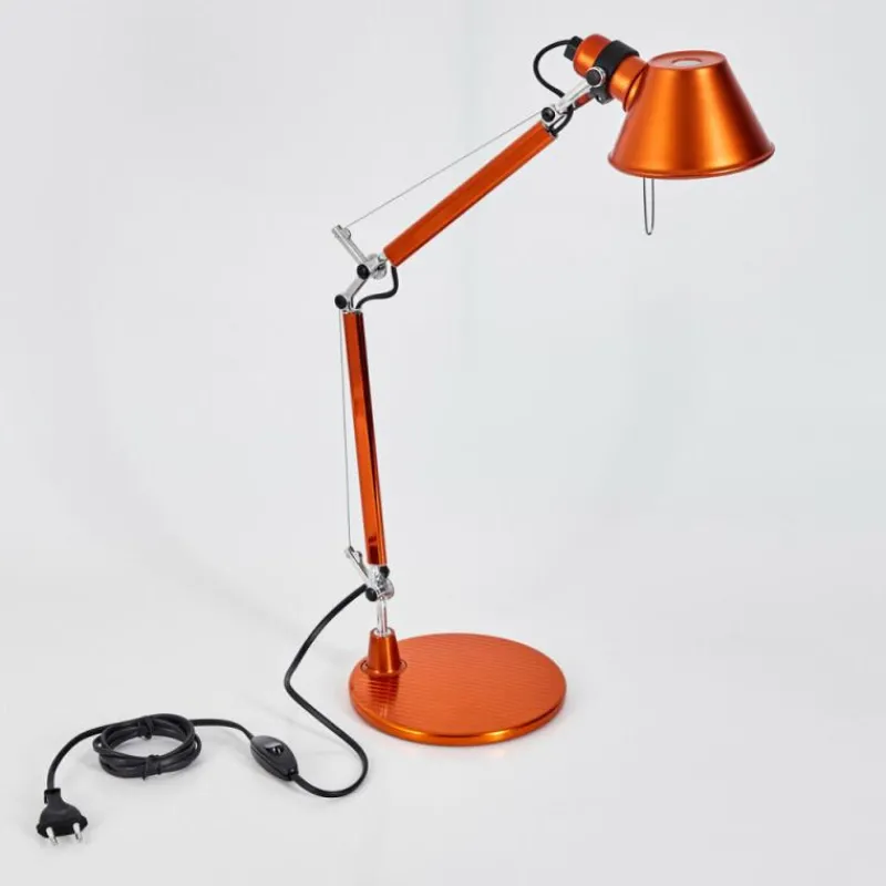 Lampe Design-Luminaires Artemide Lampe à poser Artemide TOLOMEO MICRO Orange, 1 lumière