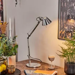 Lampe Design-Luminaires Artemide Lampe à poser Artemide TOLOMEO MICRO Aluminium, 1 lumière