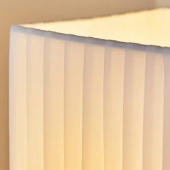 Lampes En Tissu-hofstein Lampe à poser Auman Chrome, 1 lumière