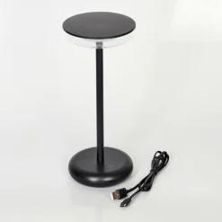 hofstein Lampe à poser Baigorrita LED Noir, 1 lumière