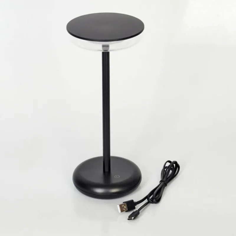 hofstein Lampe à poser Baigorrita LED Noir, 1 lumière