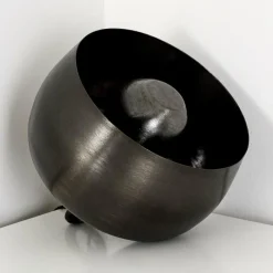 Lampes Vintages & Rétros-hofstein Lampe à poser Bluestone Acier brossé, 1 lumière