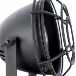 Lampes Industrielles-Luminaires Brilliant Lampe à poser Brilliant Carmen Noir, 1 lumière