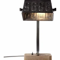 Lampes Vintages & Rétros-Luminaires Brilliant Lampe à poser Brilliant Drake Acier inoxydable, Noir, 1 lumière