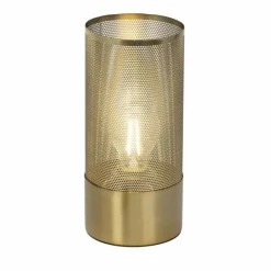 Luminaires Brilliant Lampe à poser Brilliant Gracian Laiton, 1 lumière* Lampes À Poser