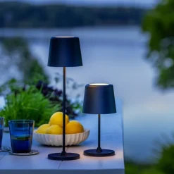 Luminaires Brilliant Lampe à poser Brilliant Kaami LED Noir, 1 lumière